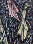 LITTLE BLACK 2023 Acryl auf Leinwand 40 x 30
