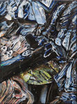 LITTLE BLACK 2023 Acryl auf Leinwand 40 x 30