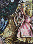 LITTLE BLACK 2023 Acryl auf Leinwand 40 x 30
