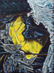 LITTLE BLACK2023 Acryl auf Leinwand 40 x 30