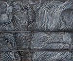 FRUIT PROTECTION 2022 Acryl auf Leinwand 50 x 60 cm