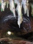 Grotte, 97 x 130 cm, huile sur toile, 2014