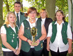 Die Jungschützmannschaft aus Bornberg wurde Gewinner des Juniorenpokales