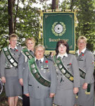 Die Damenmannschaft aus Basbeck als Kreisbannersieger der Damen