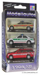Hongwell BMW 3 Series Touring (Notarzt) / Hongwell Mercedes-Benz C-Class (Polizei) / Hongwell Mercedes-Benz E-Class Touring (Feuerwehr) 1/72