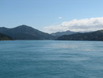 herrliche Überfahrt durch die Marlborough Sounds