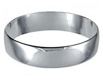 Solid Sterling Silver Bangle - Various widths - POA