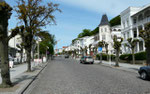 Hauptstrasse von Sellin - Richtung Seebrücke