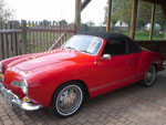 Carman Ghia mit neuem Verdeck