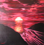 Sonnenuntergang - verkauft