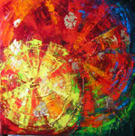 Abstraktes 2 60 x 60 verkauft