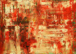 Abstraktes Bild 2012     Acryl und Dispersionsfarbe auf Leinwand  -  VERKAUFT