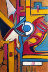 Disección Deconstructiva - Mixta sobre tabla 30 x 20 cm VENDIDO