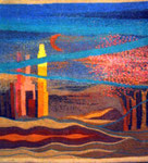 Penetra Lo Azul/ Kelim/ Varios textiles 020 x 020cms