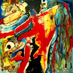 Espíritu de la Danza II - Mixta  sobre tabla 50 x 50 cm  /En Arte Actual Gallery On Line