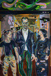 Bockspring, 2022, 150x100 cm