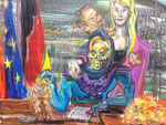 Akkutell, 2015, 80x100 cm