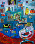 Flatse, 2023, 100x80 cm