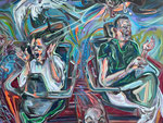 Baahn, 2022, 120x150 cm