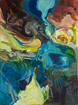 Ohne Titel (Topographica d´ell Arte), 2019, 80x60 cm