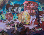 Headingdong, 2019, 120x150 cm