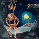 Holer, 2021, 100x100 cm