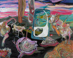 Analogistic Beef / White Sangria, 2013, 120 x 150 cm