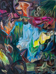 Ohne Titel (Topographica d´ell Arte), 2019, 80x60 cm