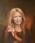 Portret in opdracht, 50X60, olieverf op linnen. 2025