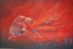 Dynamiek van seizoenen. 2023, 80x120 cm.