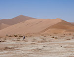 Dan nog eenmaal de vlei met Big Daddy op de achtergrond