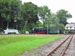 Einfahrt am Bahnhof Cranzahl