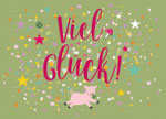 Viel Glück Schwein