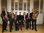 ev. Kirche Endersbach (DE), mit dem Gloria- Brass- Quintett