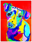 Titre : JACK RUSSEL  Médium :  Encre sur papier    Dimensions :  40 x 30 cm  Année : 2018  DISPONIBLE 