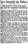 le Journal "Le Matin" du 26 décembre 1915