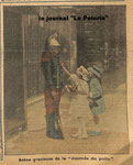 Journal le Pélerin, en première page une quêteuse