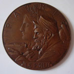 médaille d'Hyppolite Lefebvre 1915, bronze, très rare R4