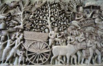 Detail of the Bayon bas-relief