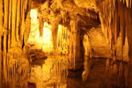 Die Hauptgrotte von der Grotta di Nettuno
