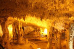 Die Hauptgrotte von der Grotta di Nettuno
