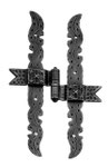 Wrought iron hinge art.1011