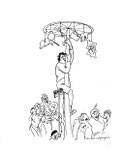 1945 - Paru dans "Ene kèrtinèye dè fleûrs", anthologie wallonne, pour illustrer un texte de Charles Berger intitulé "A m' viladge"