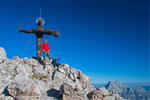 Am Gipfel der Schönfeldspitze - ein langjähriges Ziel ist verwirklicht