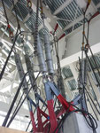 Vérins hydrauliques test de chargement - Téléphérique du Mont Blanc 