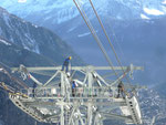 Nuova Funivia Monte Bianco Pilone di Linea
