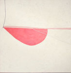 Canto #10, 2018, 84 x 82 cm, Eitempera auf Voile