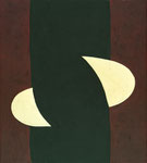 Winterreise 15, 2005, 50 x 45 cm, Eitempera auf Voile