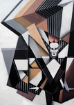 "Klaus Nomi", Acryl auf Leinwand, 50x70cm