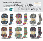 Wollpaket Flotte Socke Wellness